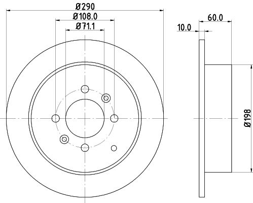 HELLA PAGID Piduriketas 8DD 355 105-231